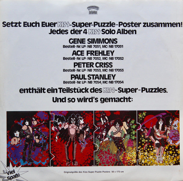 Kiss, Ace Frehley : Ace Frehley (LP, Album)