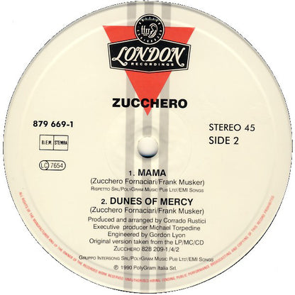 Zucchero, Paul Young : Senza Una Donna (Without A Woman) (12")