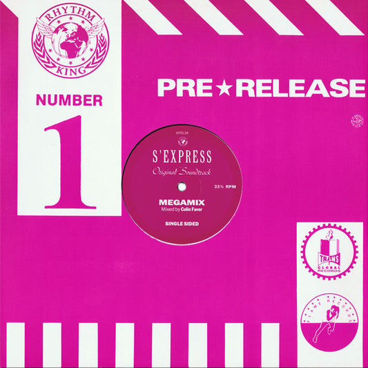 S'Express : Original Soundtrack Megamix (12", S/Sided, Etch)