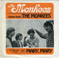 The Monkees : (Theme From) The Monkees / Mary, Mary (7", Single)
