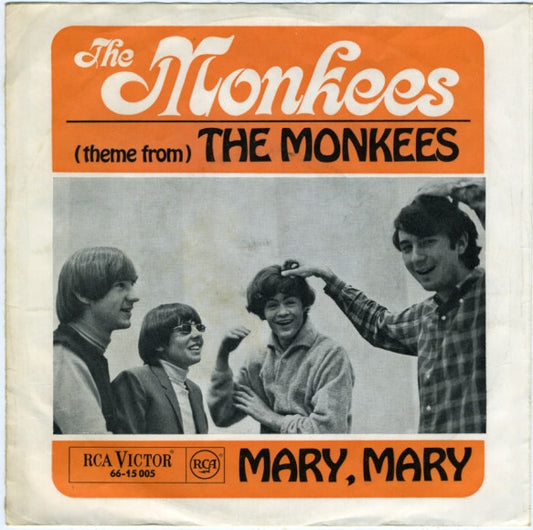 The Monkees : (Theme From) The Monkees / Mary, Mary (7", Single)