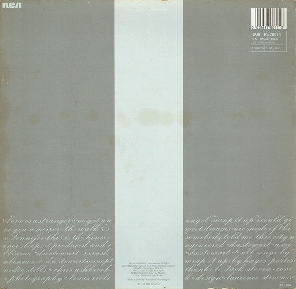 Eurythmics : Sweet Dreams (Are Made Of This) (LP, Album)