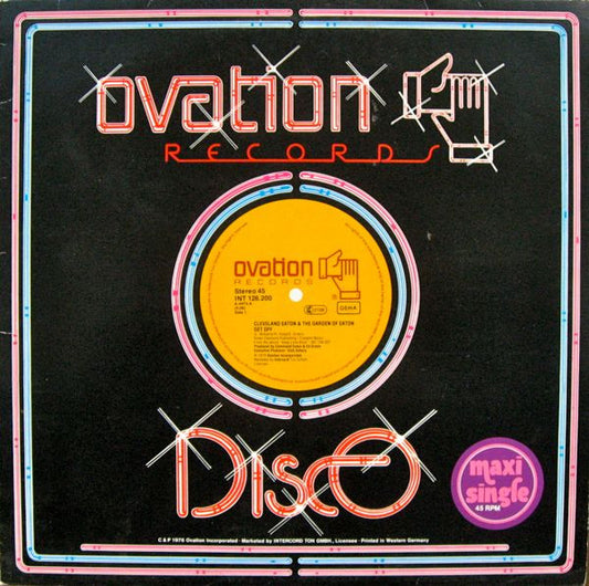 Cleveland Eaton & The Garden Of Eaton : Get Off / I'm Lonely Tonight (12", Maxi)