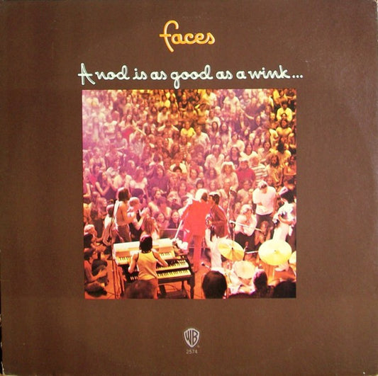Faces (3) : A Nod Is As Good As A Wink...To A Blind Horse (LP, Album, San)