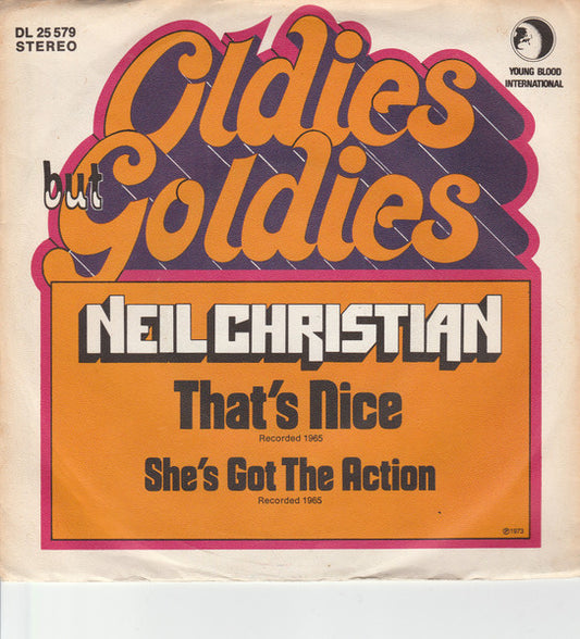 Neil Christian (2) : That's Nice  / She's Got The Action (7", Single, Promo)