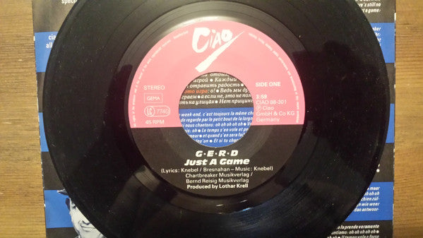 Gerd Knebel : Just A Game (7", Single)