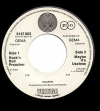 Atlantis (12) : Rock'n Roll Preacher (7", Single)