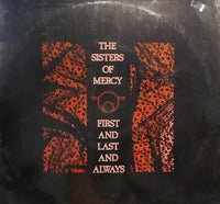 The Sisters Of Mercy : First And Last And Always (LP, Album, RE, Bar)