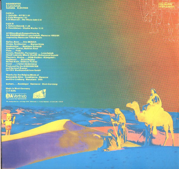 Dissidenten + Lemchaheb : Sahara Electric (LP, Album, RP)