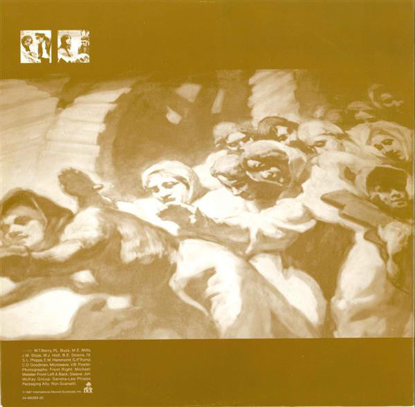 R.E.M. : Document (LP, Album, RE, RP)