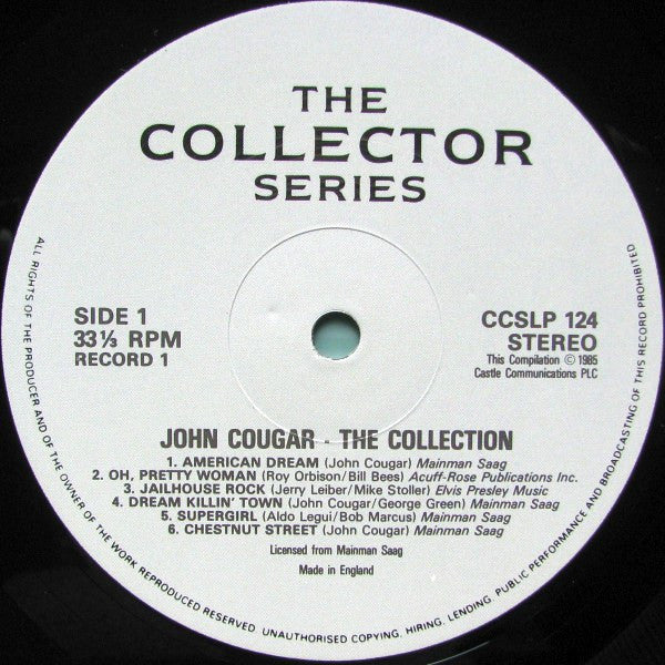 John Cougar* : The Collection (2xLP, Comp)