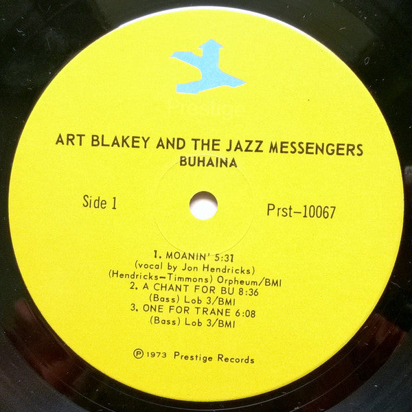 Art Blakey & The Jazz Messengers : Buhaina (LP, Album)