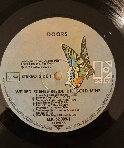 The Doors : Weird Scenes Inside The Gold Mine (2xLP, Album, Comp, RE)