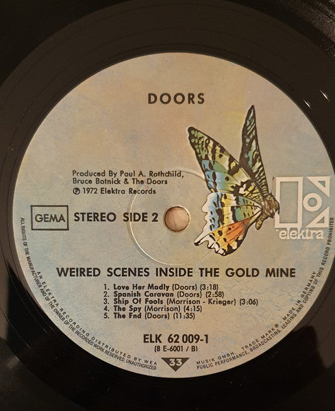 The Doors : Weird Scenes Inside The Gold Mine (2xLP, Album, Comp, RE)