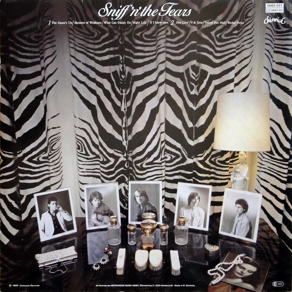 Sniff 'n' The Tears : The Game's Up (LP, Album)