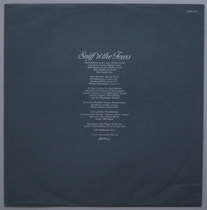Sniff 'n' The Tears : The Game's Up (LP, Album)