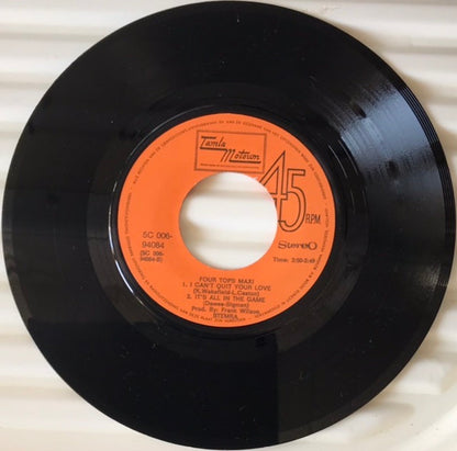 Four Tops : Simple Game (7", Maxi)