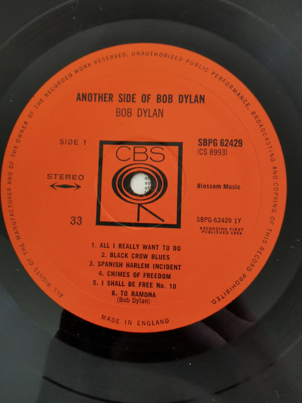Bob Dylan : Another Side Of Bob Dylan (LP)