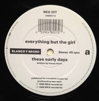Everything But The Girl : These Early Days (12", Dam)