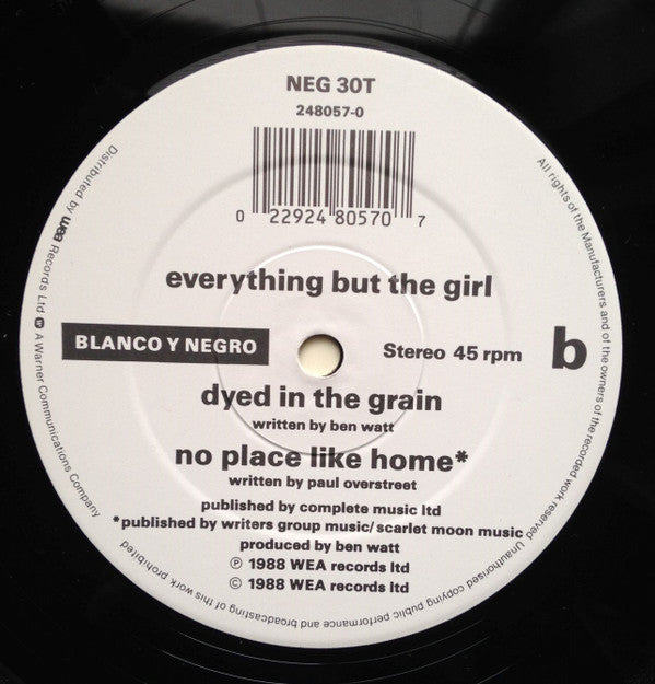 Everything But The Girl : These Early Days (12", Dam)