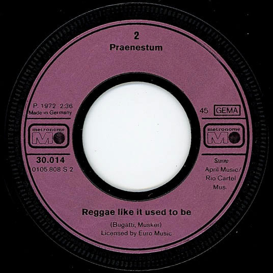 Praenestum 452 : Soul Dracula (7")
