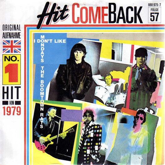The Boomtown Rats : I Don't Like Mondays (7", Single, RE)