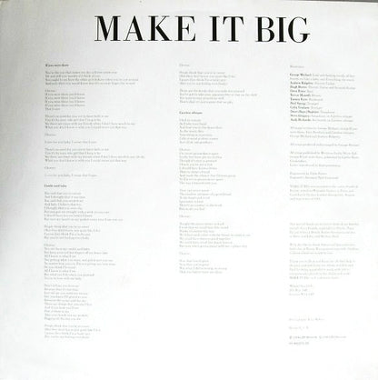 Wham! : Make It Big (LP, Album, RE)