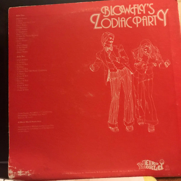 Blowfly : Blowfly's Disco Zodiac Party (LP, Album)