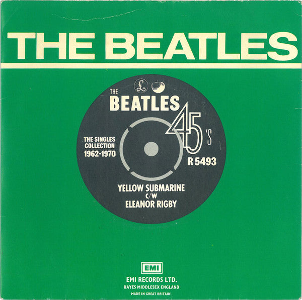 The Beatles : Yellow Submarine c/w Eleanor Rigby (7", Single, Mono, RE)