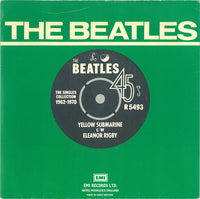 The Beatles : Yellow Submarine c/w Eleanor Rigby (7", Single, Mono, RE)