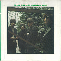 The Beatles : Yellow Submarine c/w Eleanor Rigby (7", Single, Mono, RE)