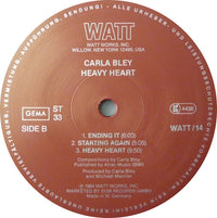 Carla Bley : Heavy Heart (LP, Album)