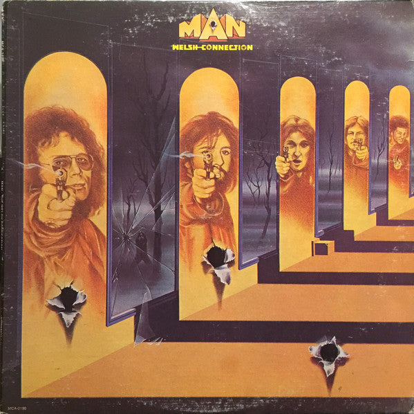 Man : The Welsh Connection (LP, Album, Glo)