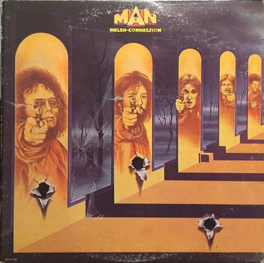 Man : The Welsh Connection (LP, Album, Glo)