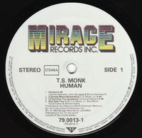 T.S. Monk : Human (LP, Album)