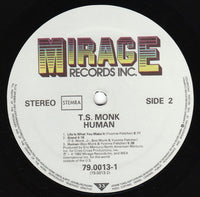 T.S. Monk : Human (LP, Album)