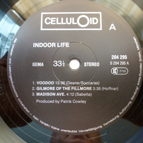 Indoor Life : Indoor Life (LP, Album)
