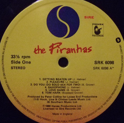 The Piranhas : The Piranhas (LP, Album)