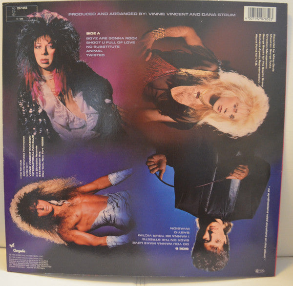 Vinnie Vincent Invasion : Vinnie Vincent Invasion (LP, Album)