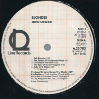 John Stewart (2) : Blondes (LP, Album, RE)