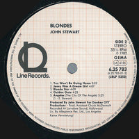 John Stewart (2) : Blondes (LP, Album, RE)