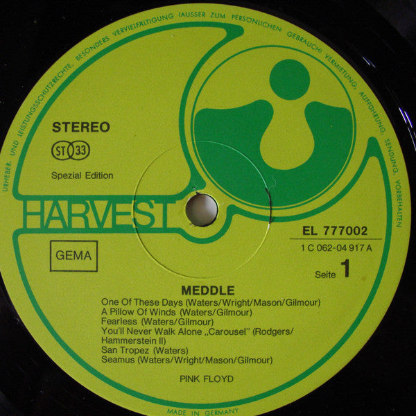 Pink Floyd : Meddle (LP, Album, S/Edition)
