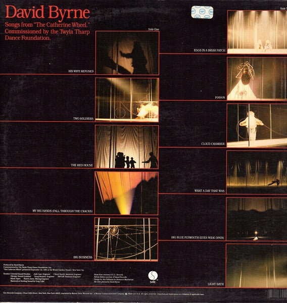 David Byrne : Songs From The Broadway Production Of "The Catherine Wheel" (LP, Album, Spe)
