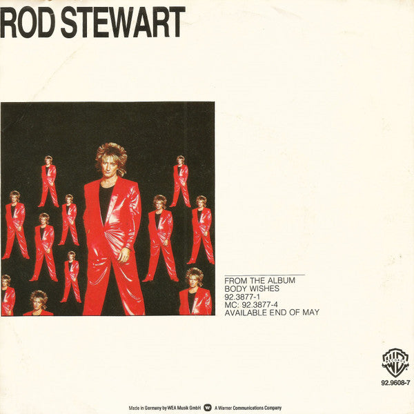 Rod Stewart : Baby Jane (7", Single, TEL)