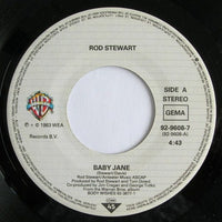 Rod Stewart : Baby Jane (7", Single, TEL)