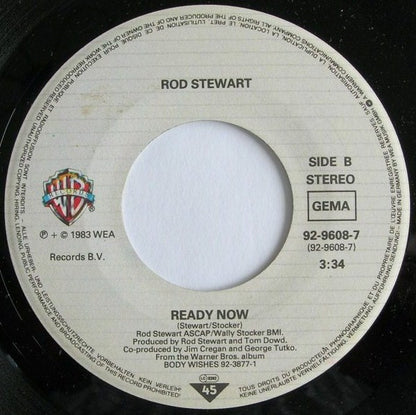 Rod Stewart : Baby Jane (7", Single, TEL)