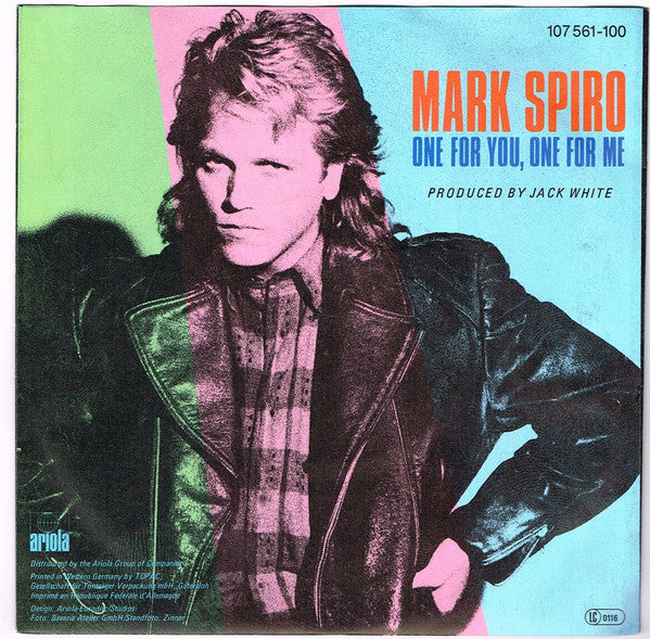 Mark Spiro : Winds Of Change (7", Single)