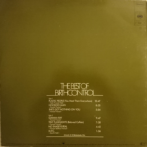 Birth Control : The Best Of Birth Control (LP, Comp)