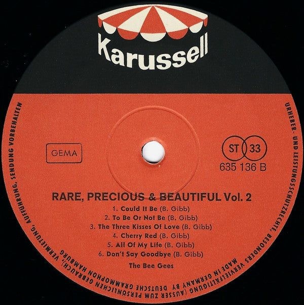 The Bee Gees* : Rare, Precious & Beautiful Vol. 2 (LP, Comp)