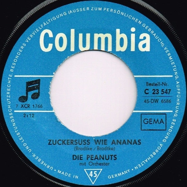The Peanuts : Golden Town (7", Single)